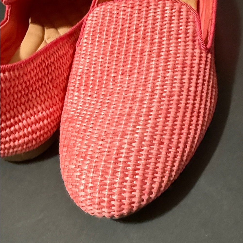 Birdies Coral Woven Flats - Picture 6 of 12